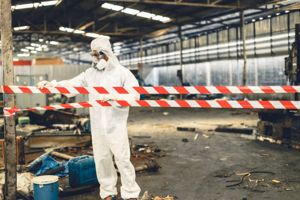 Professional Trauma Scene Cleanup technician working in Suisun City, CA